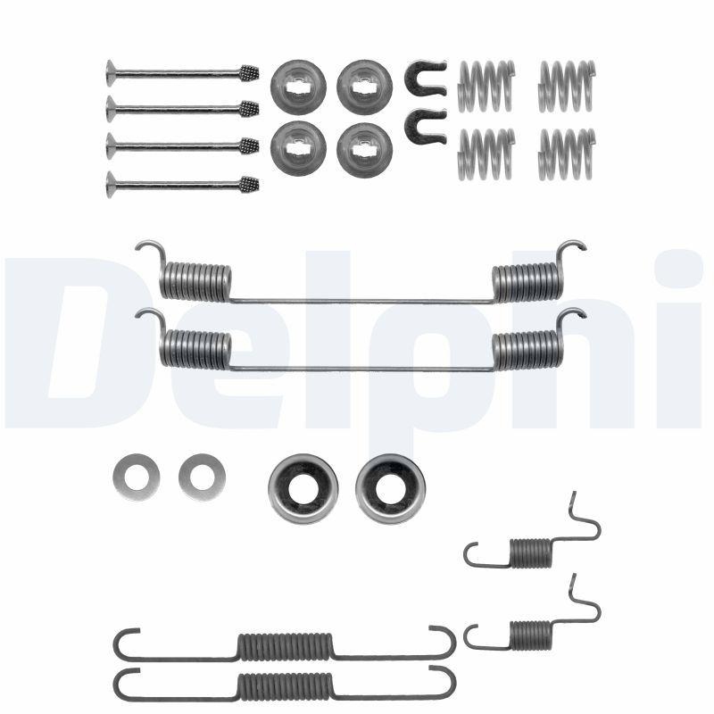 DELPHI Accessory Kit, brake shoes