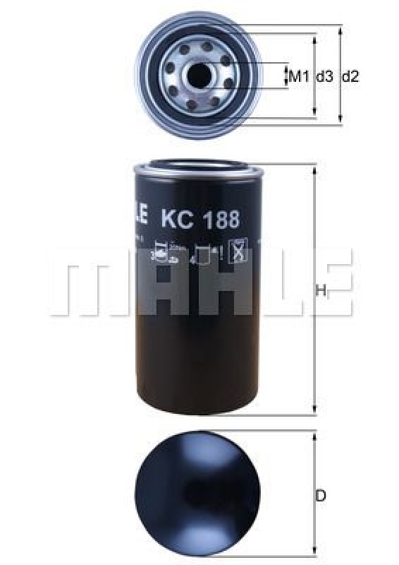 KNECHT Fuel Filter