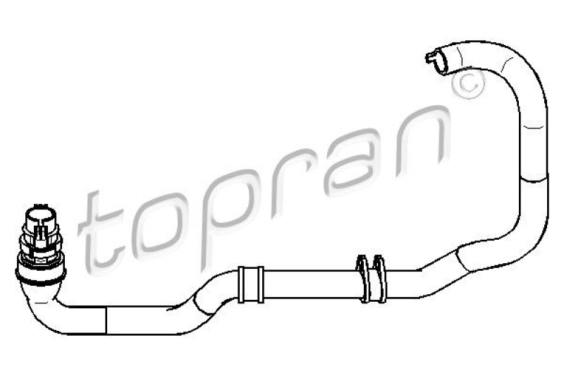 TOPRAN Radiator Hose