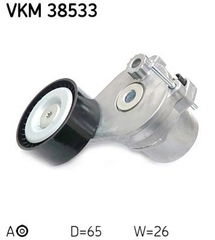 SKF Tensioner Pulley, v-ribbed belt