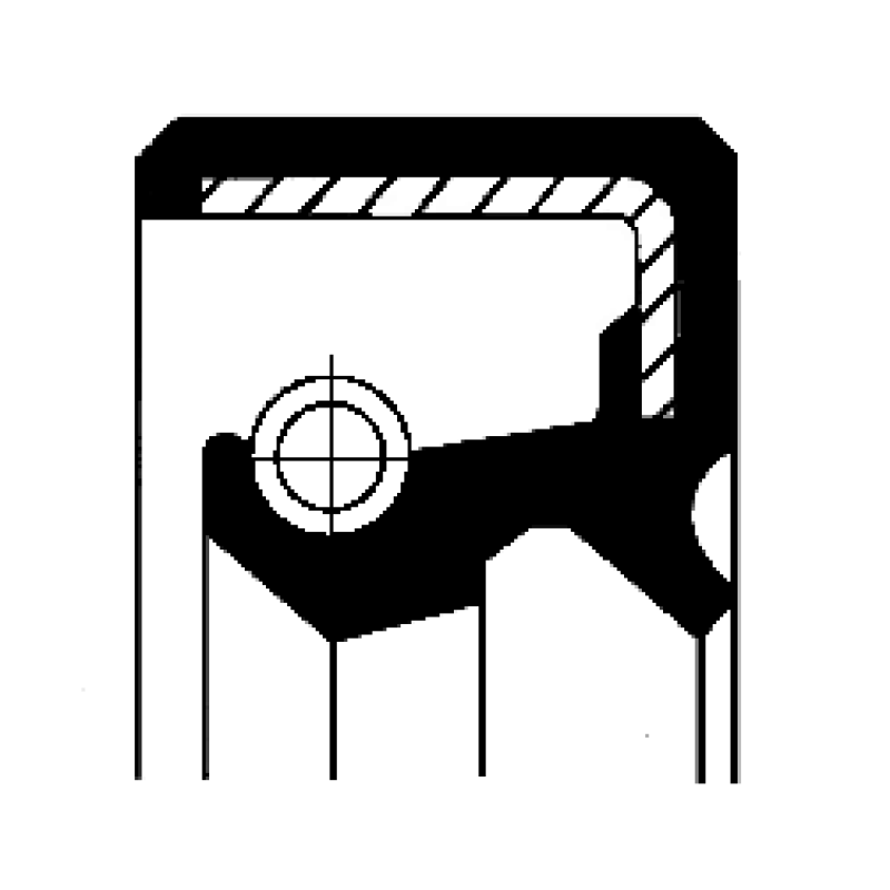 CORTECO Shaft Seal, injector pump