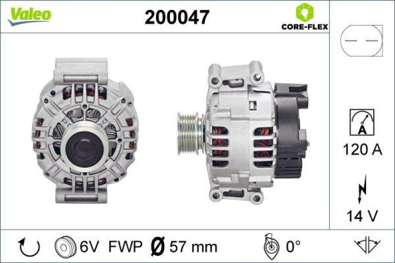 VALEO Generator VALEO CORE-FLEX