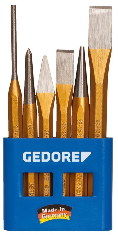GEDORE Meißel + Durchtreiber-Satz