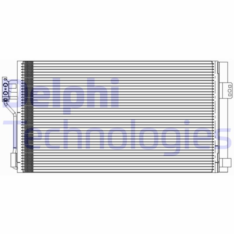 DELPHI Kondensator, Klimaanlage