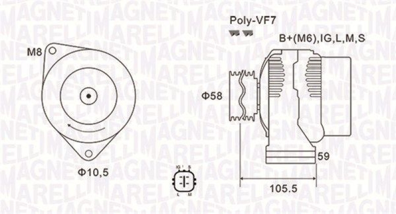 MAGNETI MARELLI Generator