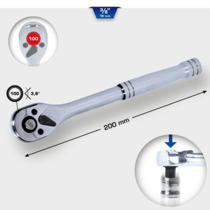 KS TOOLS Umschaltknarre