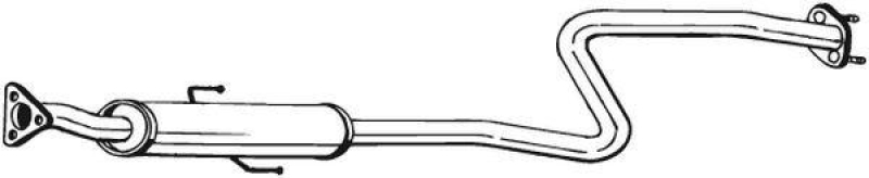 BOSAL Middle Silencer
