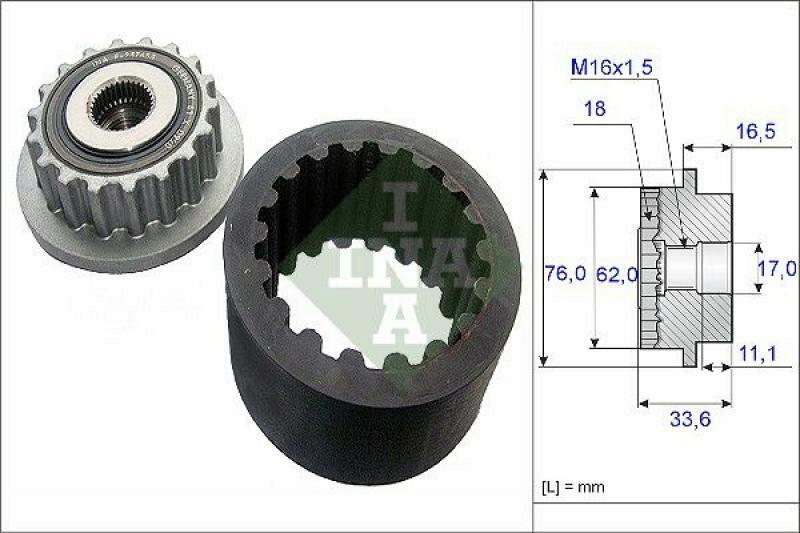 INA Flexible Coupling Sleeve Kit