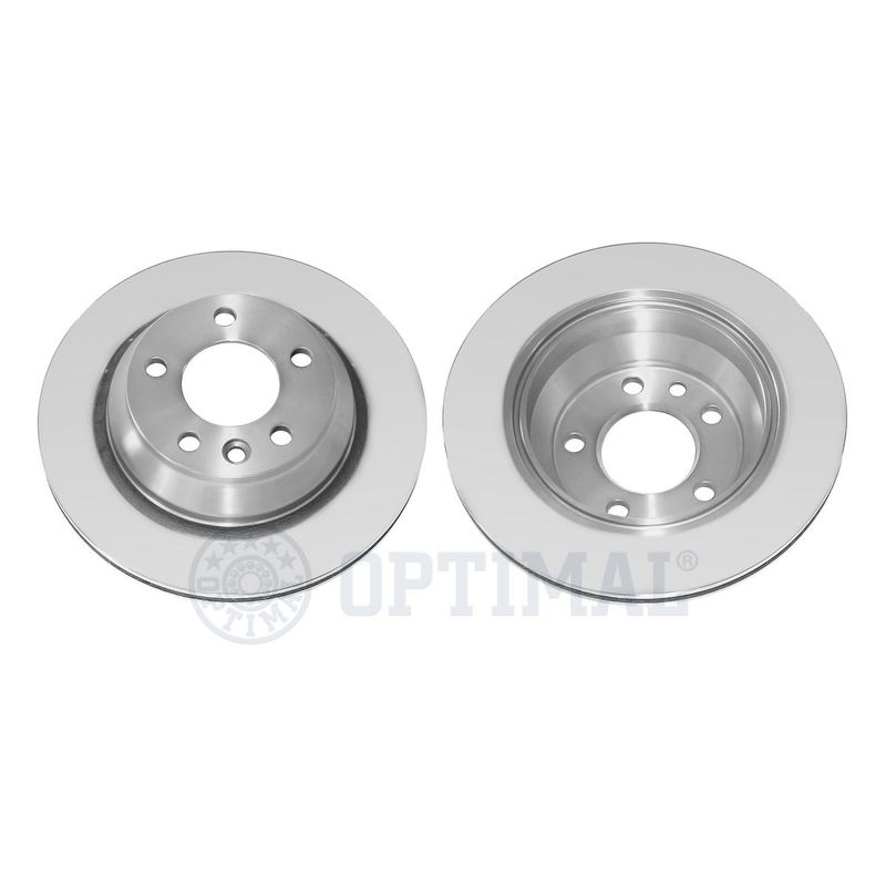 2x OPTIMAL Bremsscheibe COATED