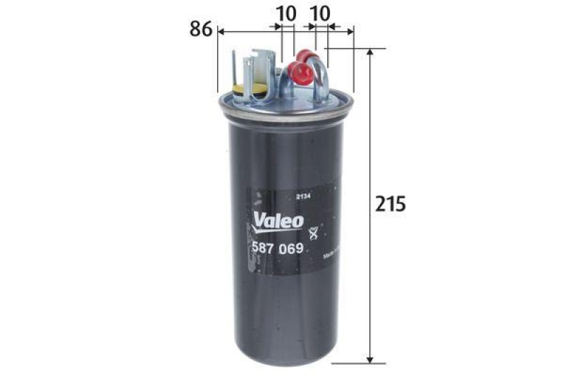 VALEO Kraftstofffilter 587069