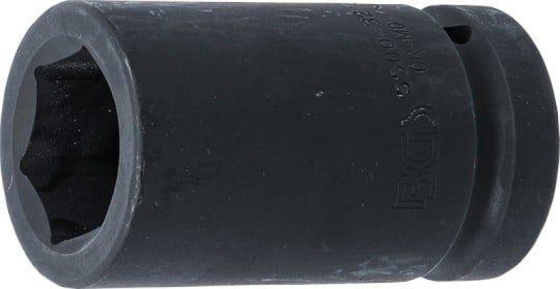 Kraft-Steckschlüssel-Einsatz Sechskant, tief | Antrieb Innenvierkant 25 mm (1") | SW 32 mm