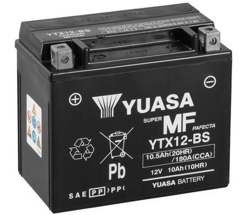YUASA Starterbatterie Maintenance Free