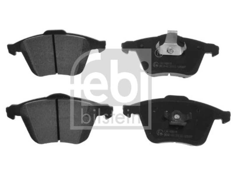 FEBI Bremsscheiben Ø345mm + Beläge vorne passend für Opel Ve...