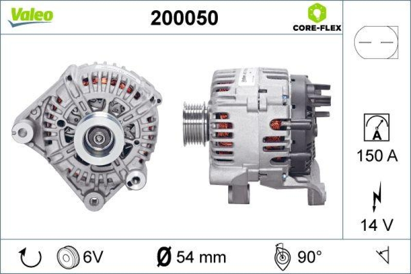 VALEO Generator VALEO CORE-FLEX