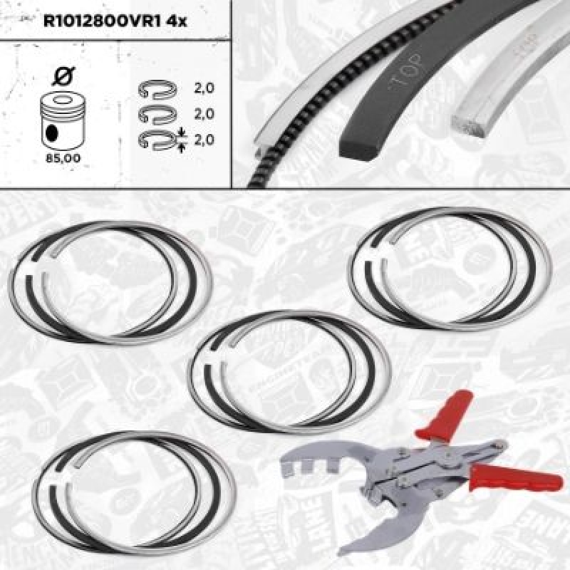 ET ENGINETEAM Piston Ring Kit