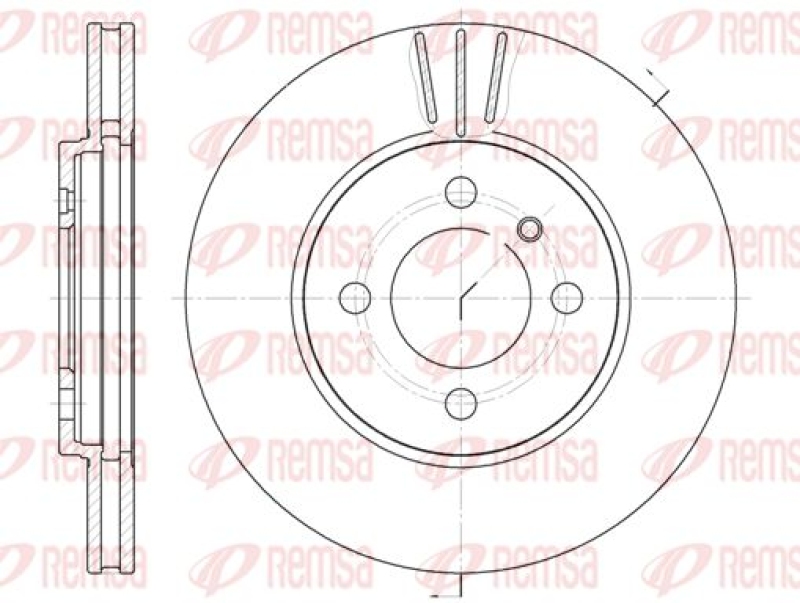 2x KAWE Brake Disc