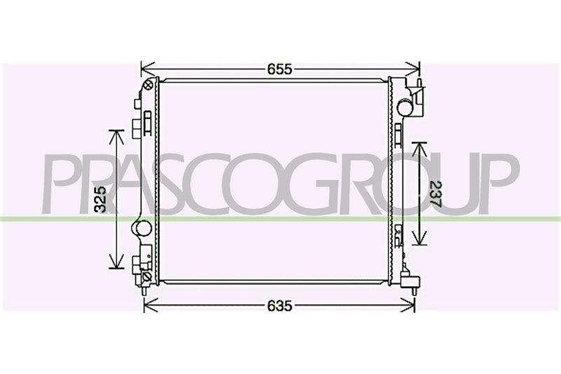 PRASCO K&uuml;hler, Motork&uuml;hlung DS836R002