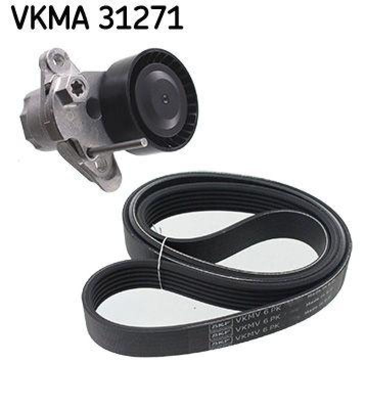 SKF Keilrippenriemensatz VKMA 31271