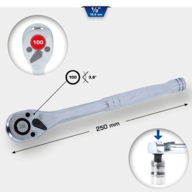 KS TOOLS Reversible Ratchet