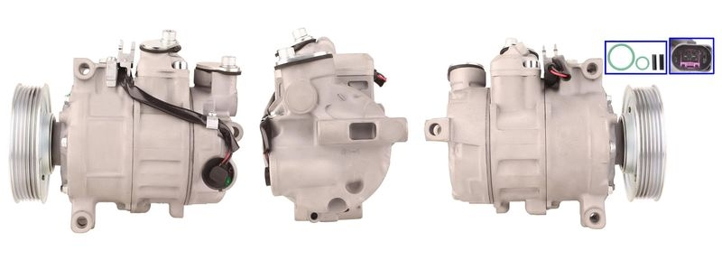 ELSTOCK Kompressor, Klimaanlage 51-0207