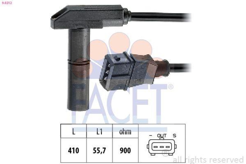 FACET Impulsgeber, Kurbelwelle Made in Italy - OE Equivalent