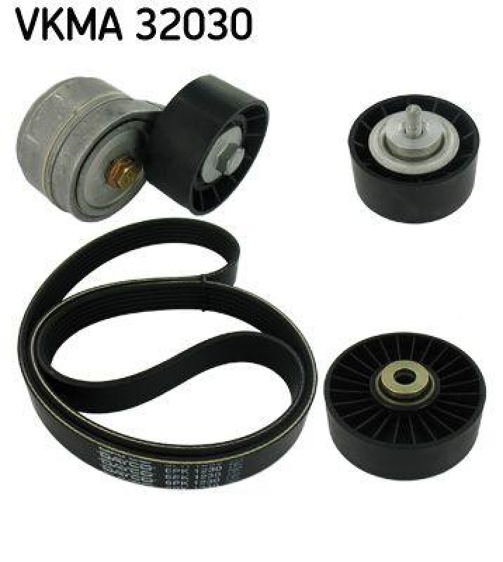 SKF Keilrippenriemensatz VKMA 32030