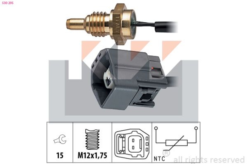 KW Sensor, Kühlmitteltemperatur Made in Italy - OE Equivalent