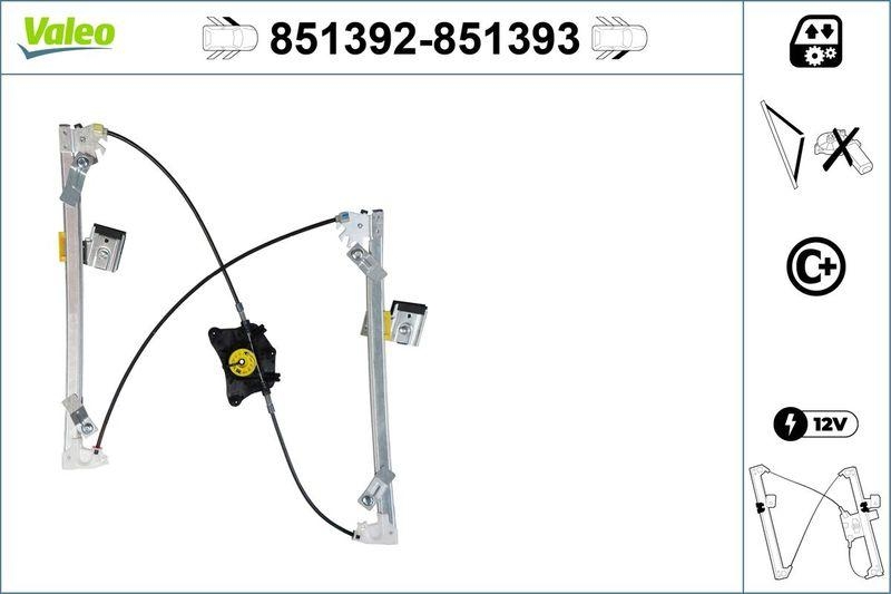 VALEO Fensterheber 851392