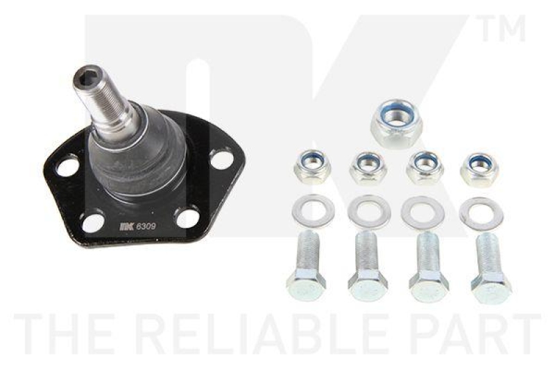 Trag-/Führungsgelenk