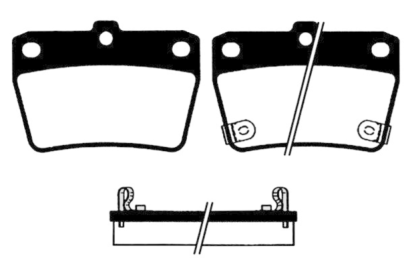 RAICAM Brake Pad Set, disc brake