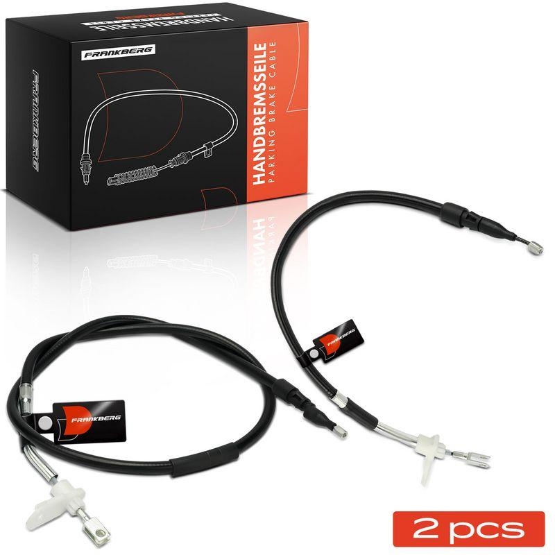 2x Frankberg Seilzug Feststellbremse Hinterachse beidseitig 5481FB0041616