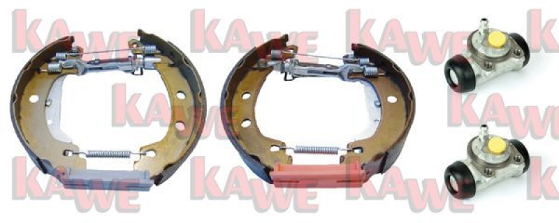 KAWE Brake Shoe Set Easy Kit