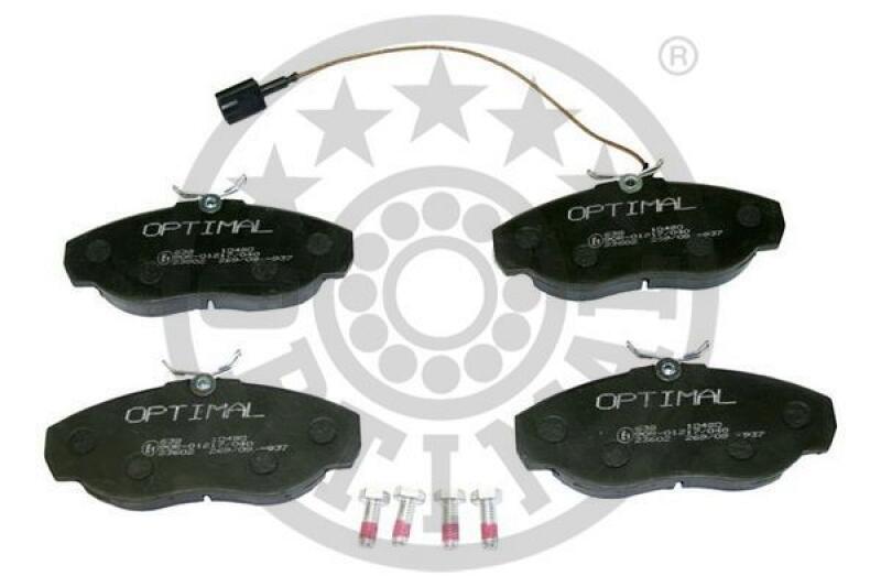 OPTIMAL Brake Pad Set, disc brake