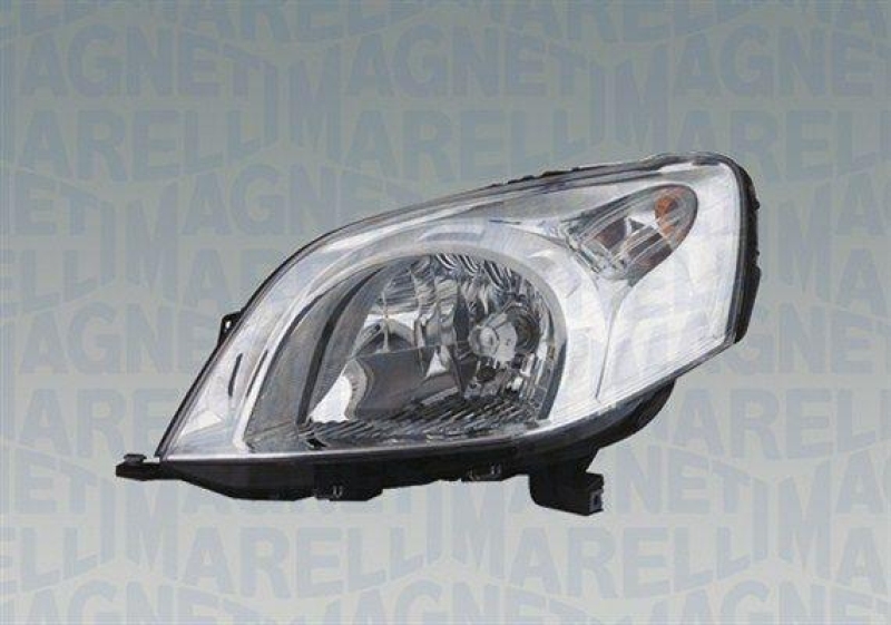 1x Magneti Marelli Hauptscheinwerfer H4 Links passend für Fiat Qubo Citroen 1.4