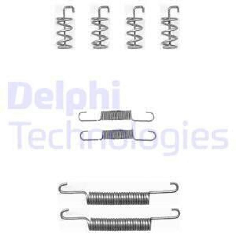 DELPHI Accessory Kit, brake shoes