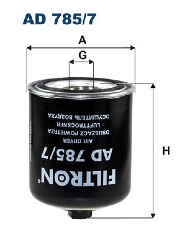 FILTRON Air Dryer Cartridge, compressed-air system