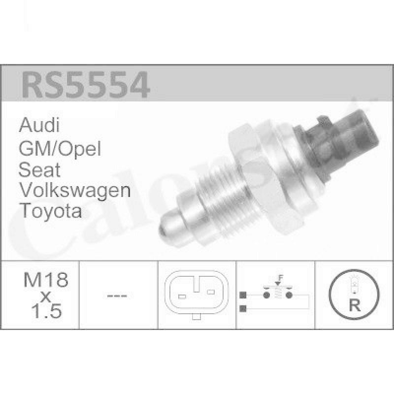 CALORSTAT by Vernet Switch, reverse light