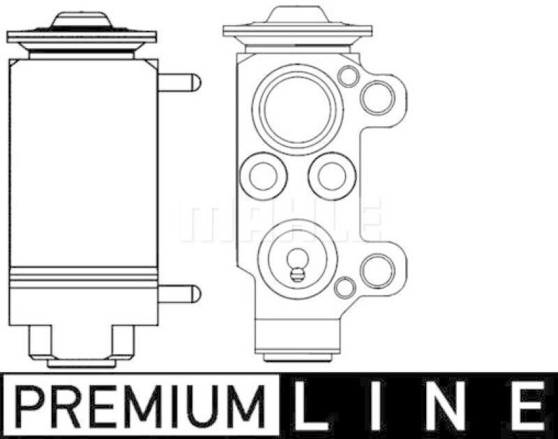 MAHLE Expansionsventil, Klimaanlage BEHR *** PREMIUM LINE ***