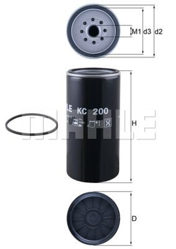 KNECHT Fuel Filter