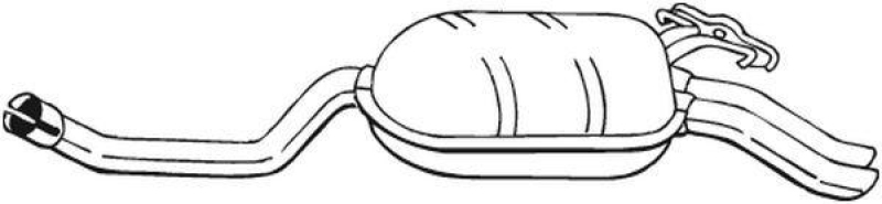 BOSAL End Silencer
