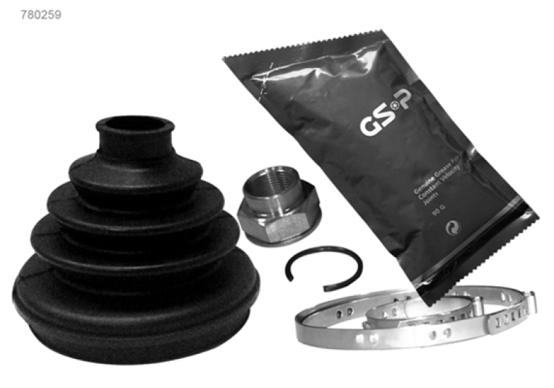 GSP Faltenbalgsatz, Antriebswelle 780259