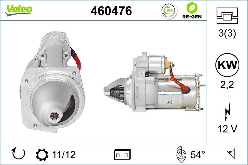VALEO Starter VALEO RE-GEN - AT 460476
