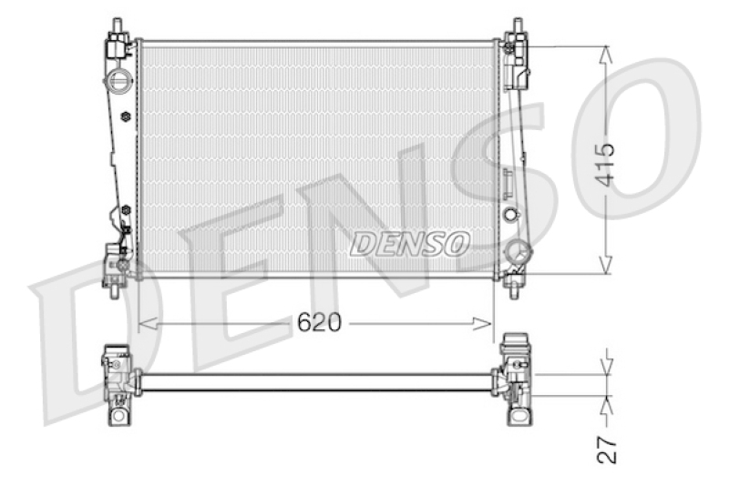 DENSO Kühler, Motorkühlung