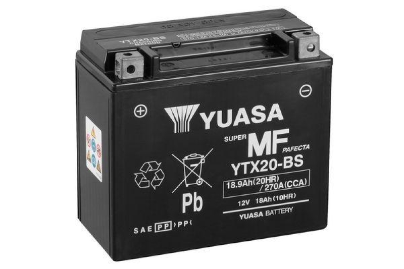 YUASA Starterbatterie Maintenance Free