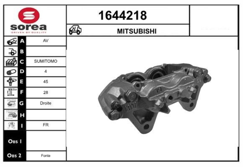 SNRA Brake Caliper