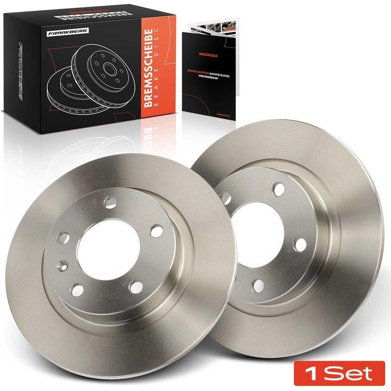 2x Frankberg Bremsscheiben Hinterachse 5481FB0033870