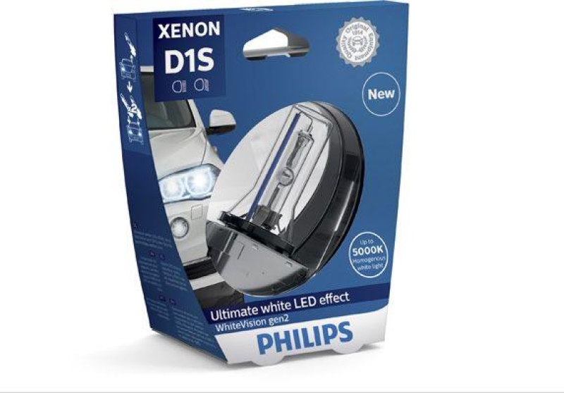 PHILIPS Glühlampe Xenon WhiteVision gen2