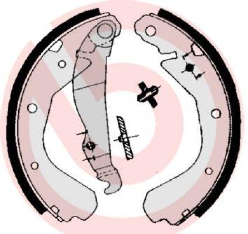 BREMBO Bremsbackensatz ESSENTIAL LINE S 59 508