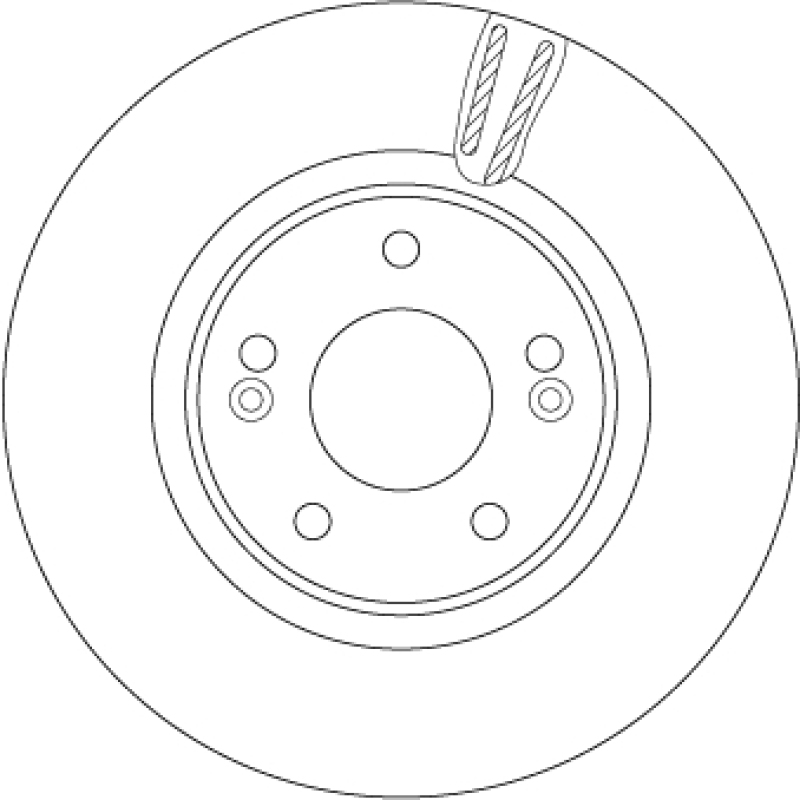 2x TRW Brake Disc