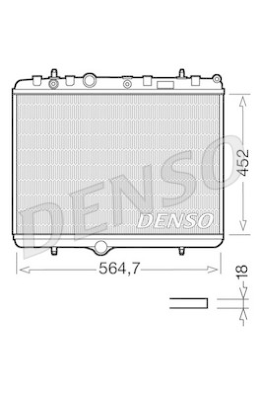 DENSO Kühler, Motorkühlung